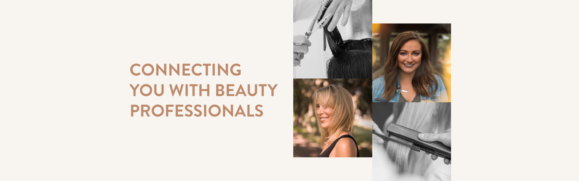 Connecting you with beauty professionals