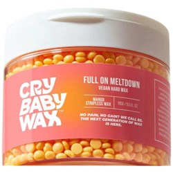 CRYBABY WAX FULL ON MELTDOWN VEGAN HARD WAX 6.5 Fl. Oz.