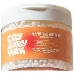 CRYBABY WAX I'M SENSITIVE MELTDOWN VEGAN HARD WAX 6.5 Fl. Oz.