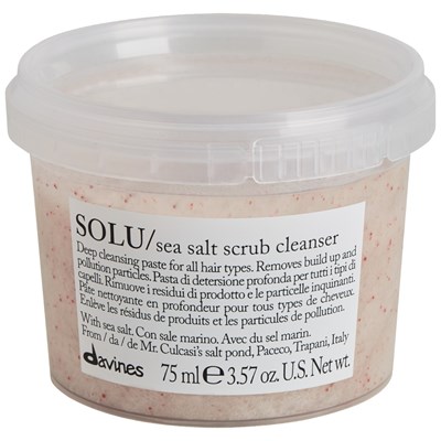 Davines sea salt scrub cleanser 3.57 Fl. Oz.
