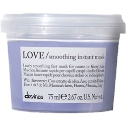 Davines LOVE/ smoothing instant mask 2.67 Fl. Oz.