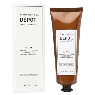 DEPOT® NO. 106 DANDRUFF CONTROL INTENSIVE CREAM SHAMPOO 4.2 Fl. Oz.