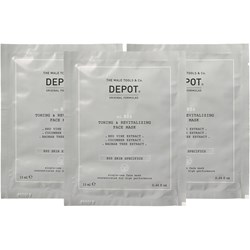 DEPOT® NO. 806 TONING & REVITALIZING FACE MASK 12 x 0.44 Fl. Oz.