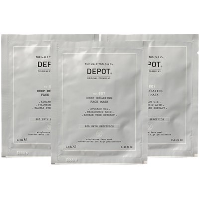 DEPOT® NO. 807 DEEP RELAXING FACE MASK 12 x 0.44 Fl. Oz.