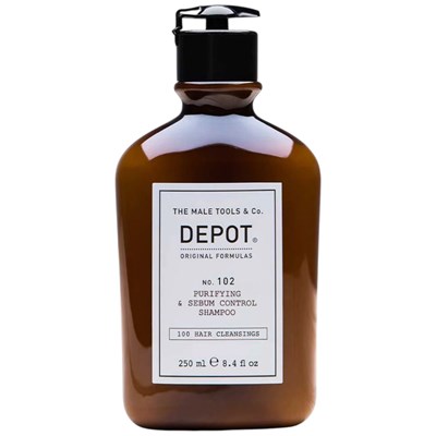 DEPOT® NO. 102 PURIFYING & SEBUM CONTROL SHAMPOO 8.4 Fl. Oz.