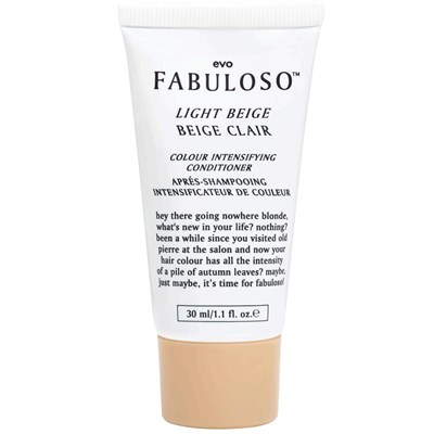 evo colour intensifying conditioner- light beige 1.1 Fl. Oz.
