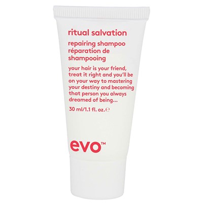 evo ritual salvation repairing shampoo 1.1 Fl. Oz.