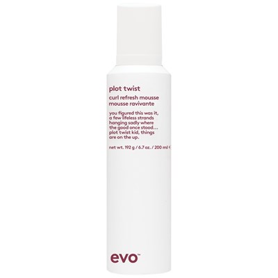 evo plot twist curl refresh mousse 6.7 Fl. Oz.