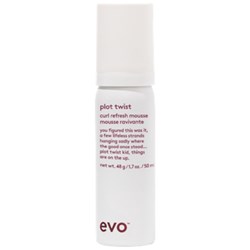evo plot twist curl refresh mousse 1.7 Fl. Oz.