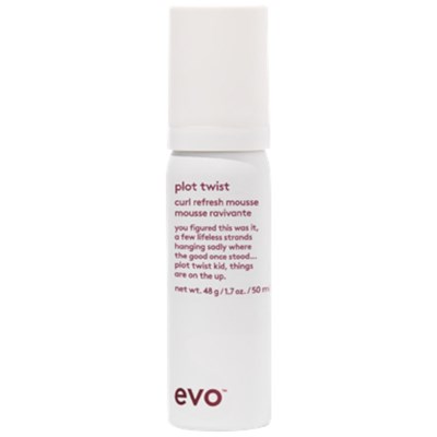 evo plot twist curl refresh mousse 1.7 Fl. Oz.