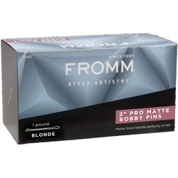 Fromm 2 inch Pro Matte Bobby Pins - Blonde 1 lb.