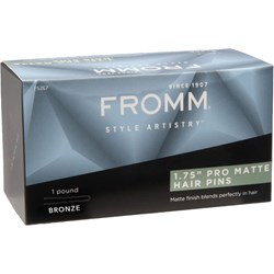 Fromm 1.75 inch Pro Matte Hair Pins - Bronze 1 lb.