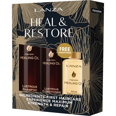 L'ANZA KERATIN HEALING OIL Holiday Trio Box 3 pc.