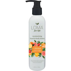 LOMA moisturizing citrus hand & body lotion 8 Fl. Oz.