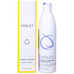 Sunlights VIOLET Grapeseed & Sunflower Toning Shampoo 12 Fl. Oz.